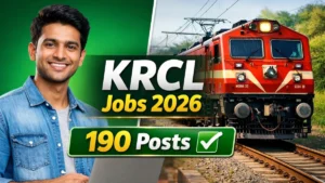 KRCL Trainee Apprentices Recruitment 2026 Out – Apply Online 190 Posts
