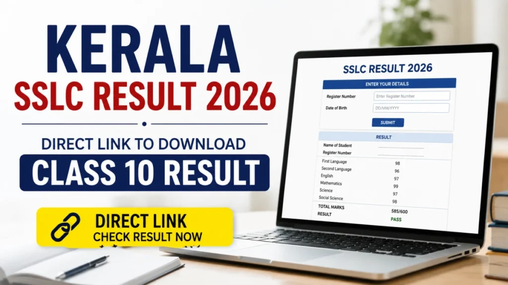 Kerala SSLC Result 2026 Out Today
