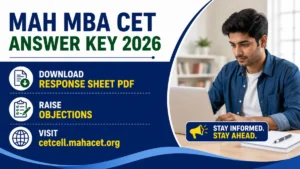 MAH MBA CET Answer Key 2026