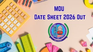 MDU Date Sheet 2026 Out