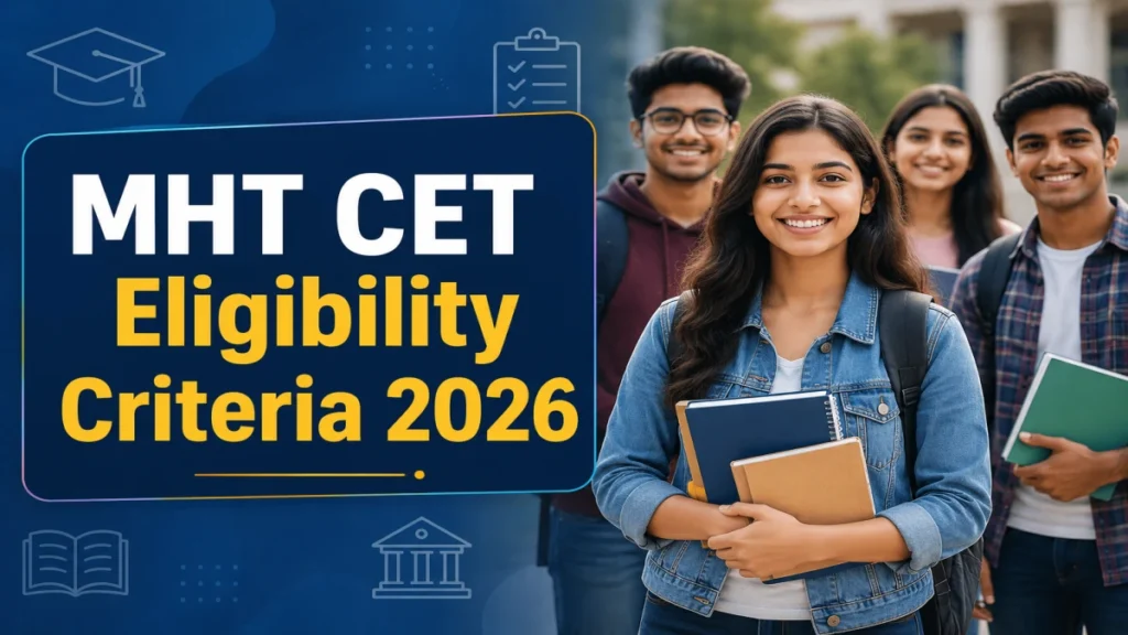 MHT CET 2026 Eligibility Criteria: Check Age Limit, Qualification, Minimum Marks & Domicile Rules