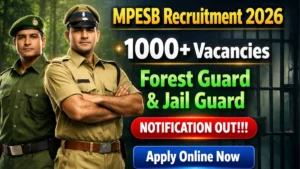 MPESB Recruitment 2026 – Apply Online for 1679 Forest Guard, Field Guard, Jail Warder and More Posts