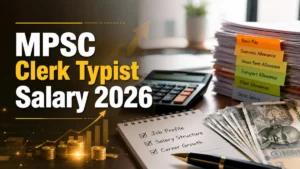 MPSC Clerk Typist Salary 2026: In-Hand Salary, Pay Scale, Allowances & Job Profile