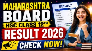 Maharashtra Board HSC Class 12th Result 2026