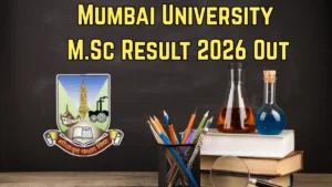 Mumbai University M.Sc Result 2026 Out