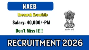 NAEB Research Associate Recruitment 2026