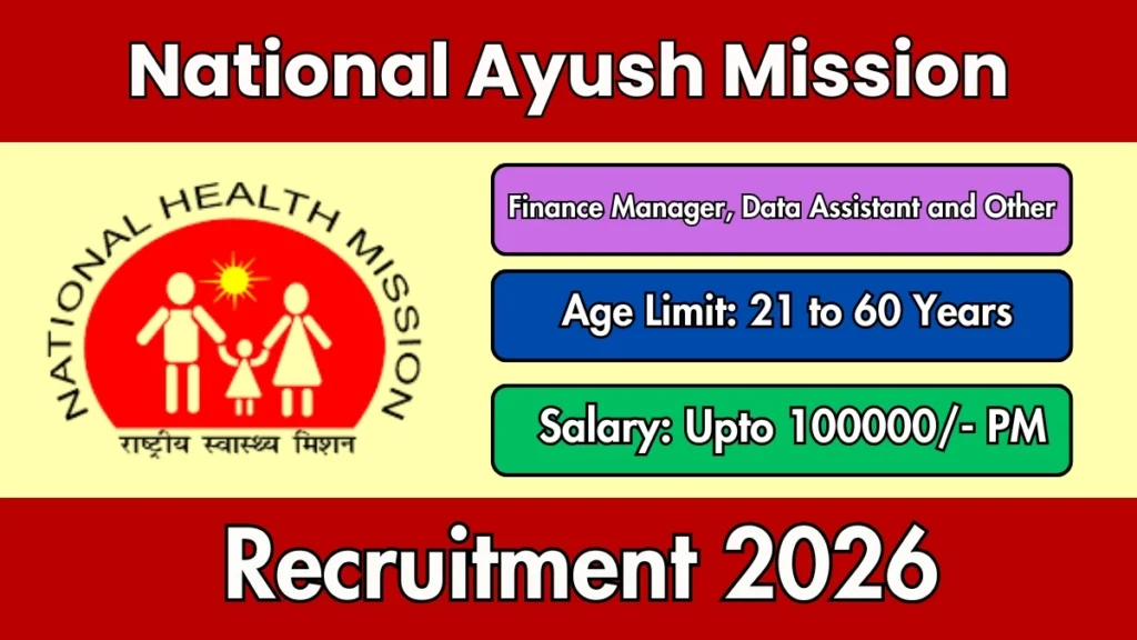 NAM Recruitment 2026 Out – Apply Online 20 Finance Manager, Data Assistant and Other Posts
