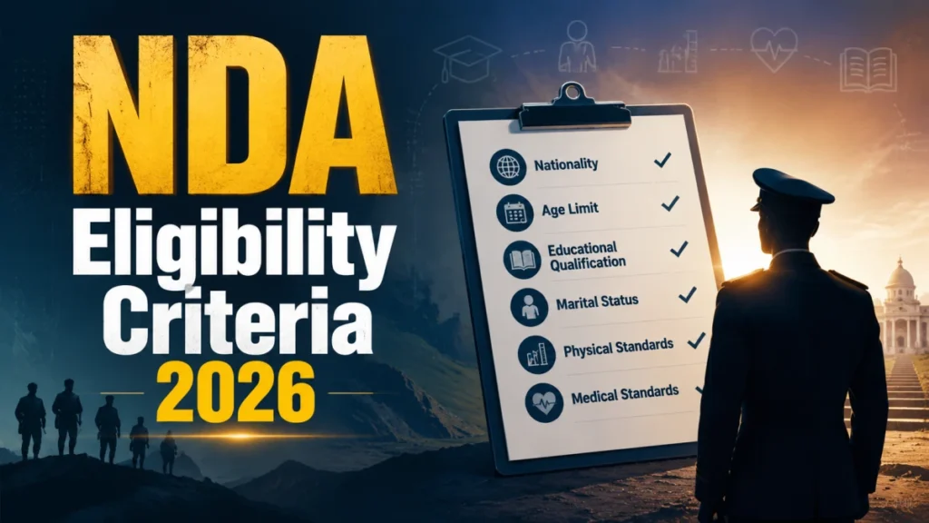 NDA Eligibility Criteria 2026: Check Age Limit, Qualification, Nationality & More