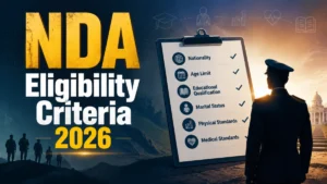 NDA Eligibility Criteria 2026: Check Age Limit, Qualification, Nationality & More