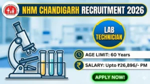 NHM Chandigarh Lab Technician Recruitment 2026 Out