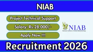 NIAB Project Technical Support III Recruitment 2026