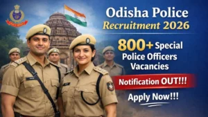 Odisha Police SPO Recruitment 2026