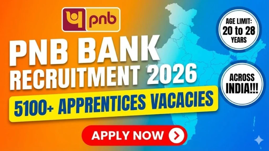 PNB Bank Apprentices Recruitment 2026