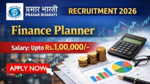 Prasar Bharati Finance Planner Recruitment 2026