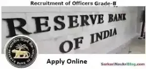 RBI Officer Grade-B Vacancy Recruitment 2026