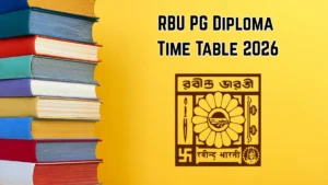 RBU Time Table 2026 – Download PG Diploma Exam Schedule @ rbu.ac.in