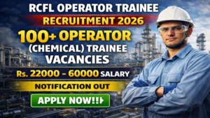 RCFL Operator Trainee Recruitment 2026