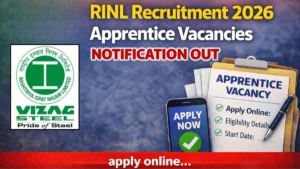 RINL Apprentice Recruitment 2026 – Apply Online
