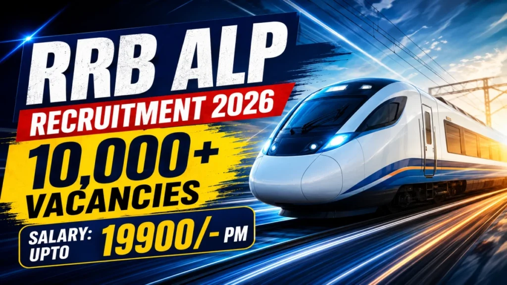 RRB ALP Recruitment 2026 Notification Out – 11127 Vacancies, Apply Online Now
