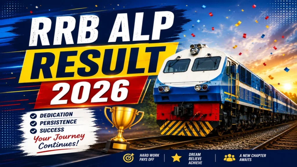 RRB ALP Result 2026 OUT (Direct Link)