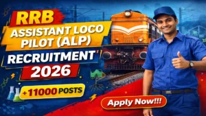 RRB Assistant Loco Pilot (ALP) Recruitment 2026 Out – Apply Online 11127 Posts