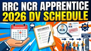 RRC NCR Apprentice DV Schedule 2026 OUT @ rrcpryj.org