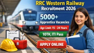 RRC Wester Railway Apprentice Recruitment 2026