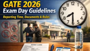 Reporting Time, Documents, Dress Code, Allowed Items & CBT Rules