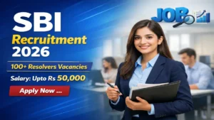 SBI Recruitment 2026 for Retired Officers as Resolvers