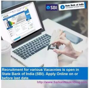 SBI Specialist Officer Vacancy Recruitment 2025-26