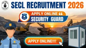 SECL Security Guard Recruitment 2026 Out – Apply Online 66 Posts
