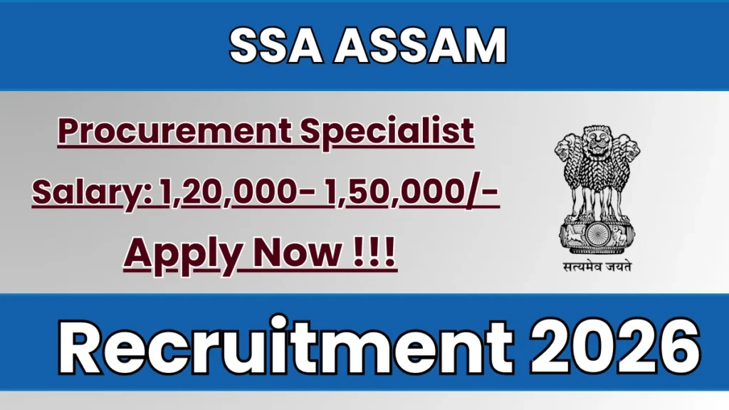 SSA Procurement Specialist Recruitment 2026