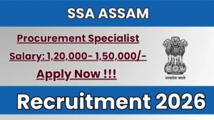 SSA Procurement Specialist Recruitment 2026