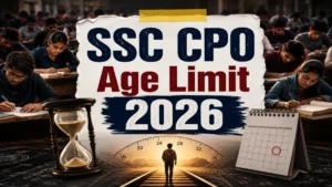 SSC CPO Age Limit 2026: Category-wise Age Limit, Relaxation & Full Eligibility