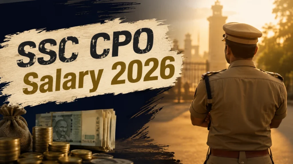 SSC CPO Salary 2026: In-Hand Salary, Pay Scale, Allowances & Job Profile