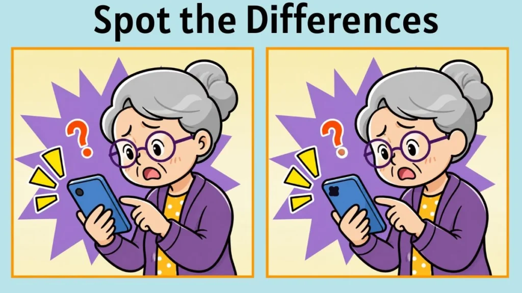 Spot the Differences: Can you Spot the 3 Differences in this Image in 8 Secs