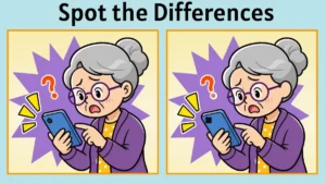 Spot the Differences: Can you Spot the 3 Differences in this Image in 8 Secs