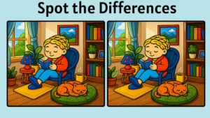 Spot the Differences: Only 1% Can Spot the 3 Differences in this Image in 9 Secs