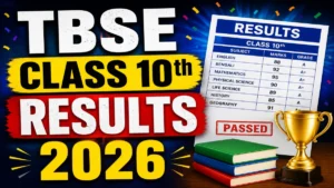 TBSE Tripura Board Madhyamik (Class 10) Exam Result 2026