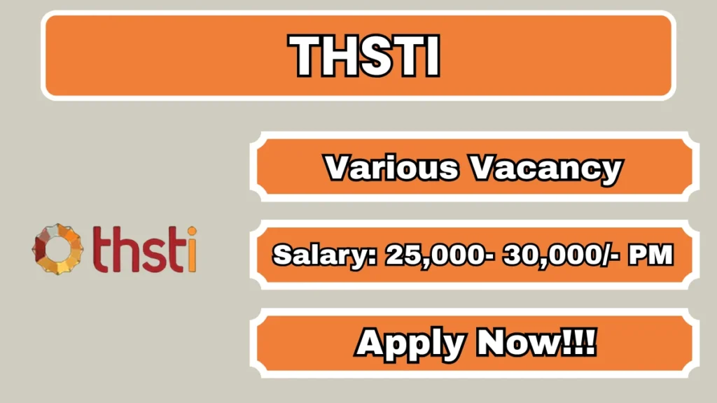 THSTI Recruitment 2026 – Walkin for Head Cook, Assistant Cook and More Posts
