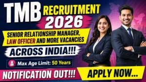 TMB Recruitment 2026 Notification Out