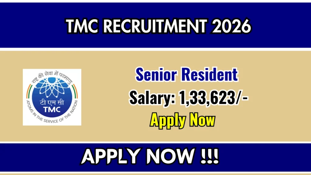 TMC Senior Resident Recruitment 2026