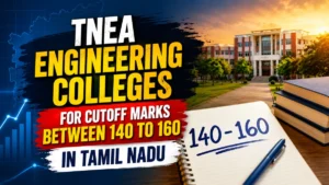 TNEA Engineering Colleges for Cutoff Marks Between 140 to 160 in Tamil Nadu