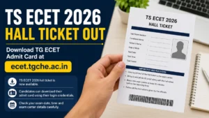 TS ECET 2026 Hall Ticket Out