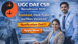 UGC DAE CSR Recruitment 2026
