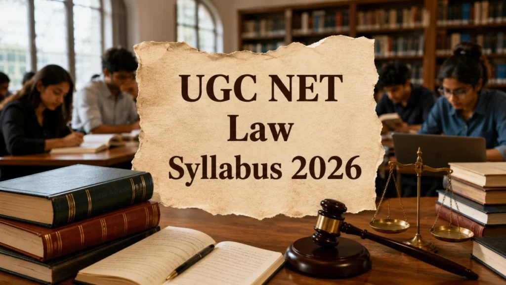 UGC NET Law Syllabus 2026: Unit Wise Detailed Syllabus & Exam Pattern