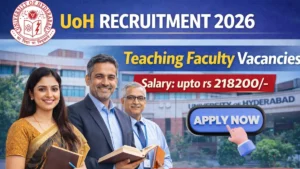 UoH Teaching Faculty Recruitment 2026